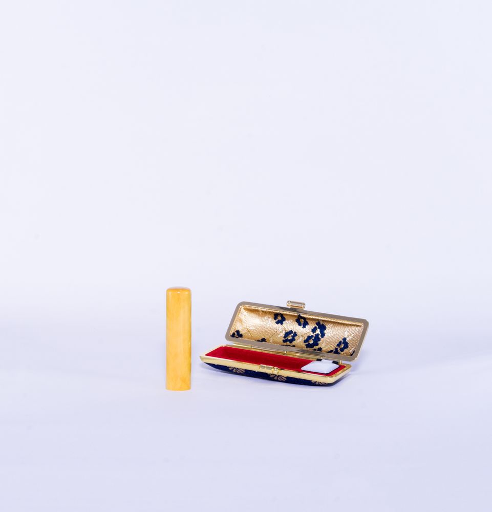 Cadeaux - Sceau japonais Hanko fait de bois de buis (centenaire) - KAMAKURA HANKO