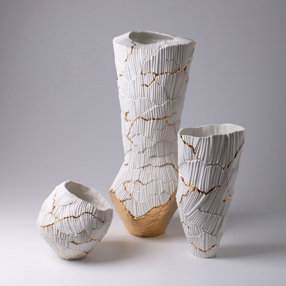 Vases - Vase MISTRAL Doré - FOS