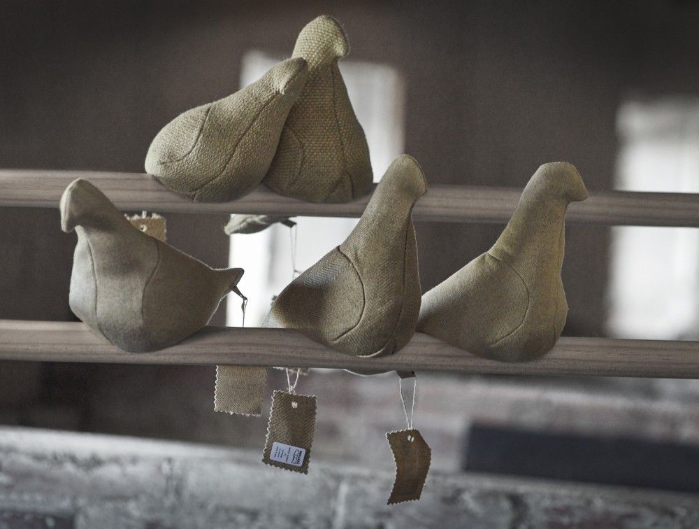 Objets design - Décoration de service de pigeon coloré - THOMAS EYCK
