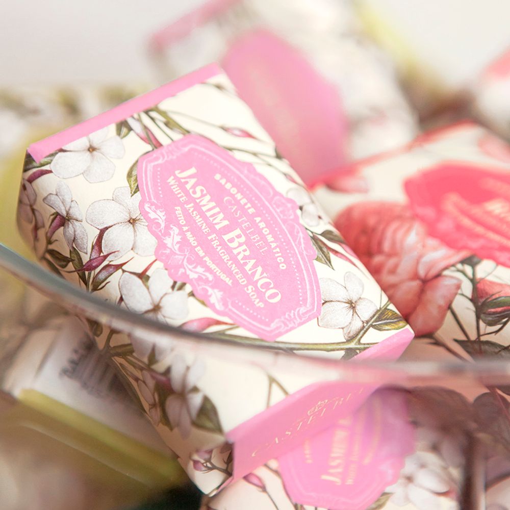 Savons - Castelbel Savon Jasmin Blanc 40g - CASTELBEL