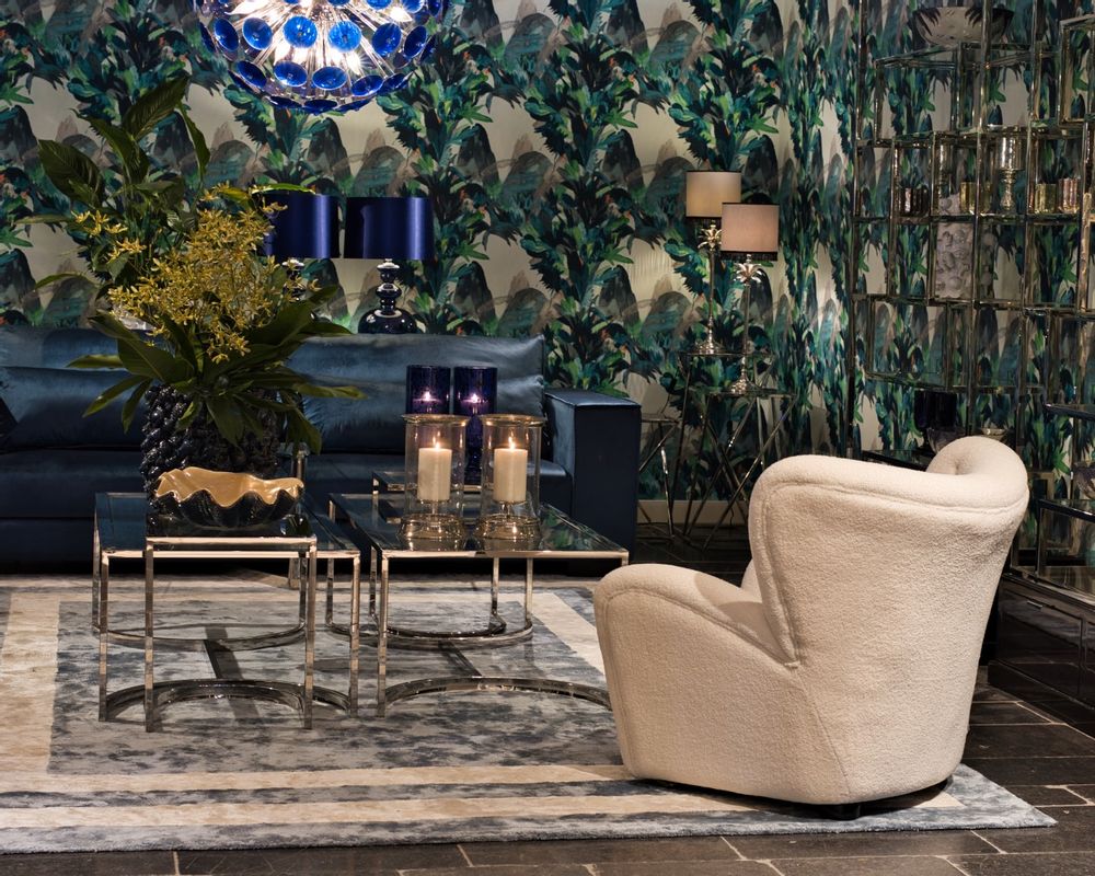 Coffee tables - Lalique set (1 coffee & 1 wall table & end tables) - VAN ROON LIVING