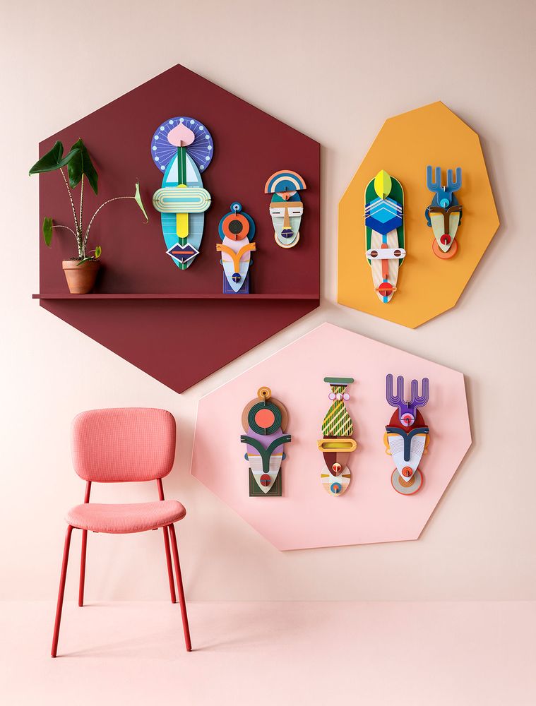 Other wall decoration - Mask, Mumbai - STUDIO ROOF