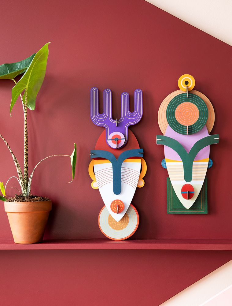 Other wall decoration - Mask, Mumbai - STUDIO ROOF