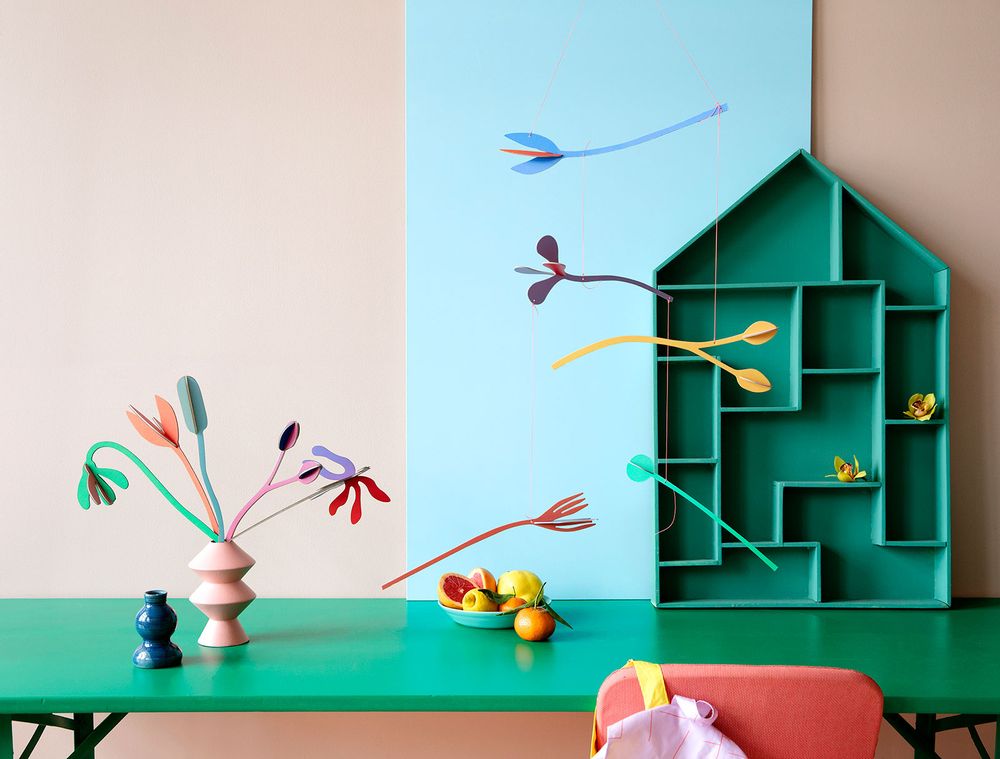 Floral decoration - Mobile Cordelia - STUDIO ROOF
