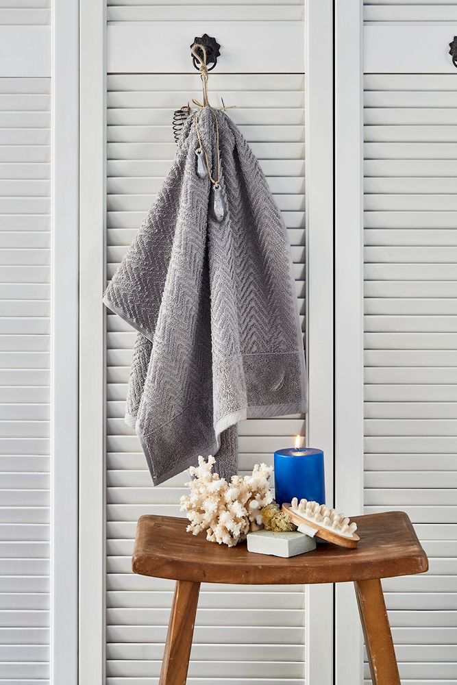 Serviettes de bain - Nautica Zigzag Groupe de serviettes - NAUTICA