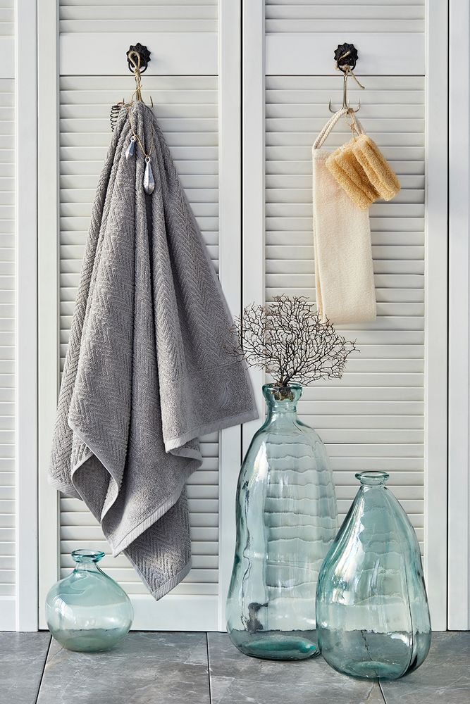 Serviettes de bain - Nautica Zigzag Groupe de serviettes - NAUTICA