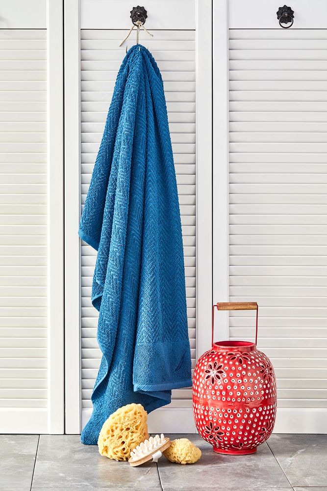 Serviettes de bain - Nautica Zigzag Groupe de serviettes - NAUTICA