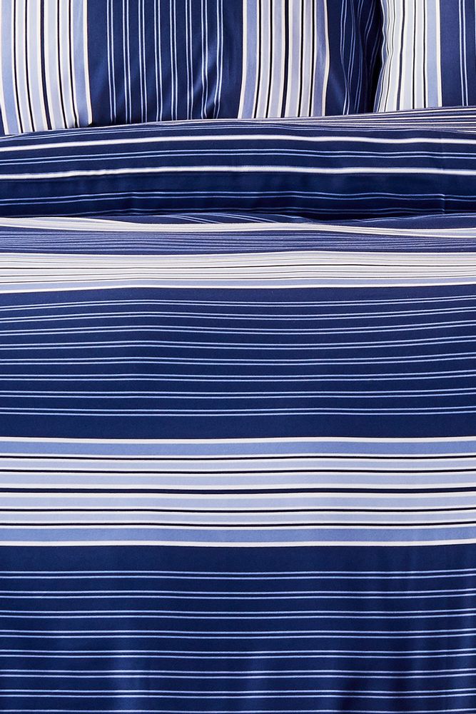 Linge de lit - Nautica Home Moby Parure de Lit satinée - NAUTICA