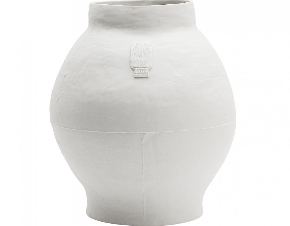 Ceramic - Vase large white pot - THOMAS EYCK