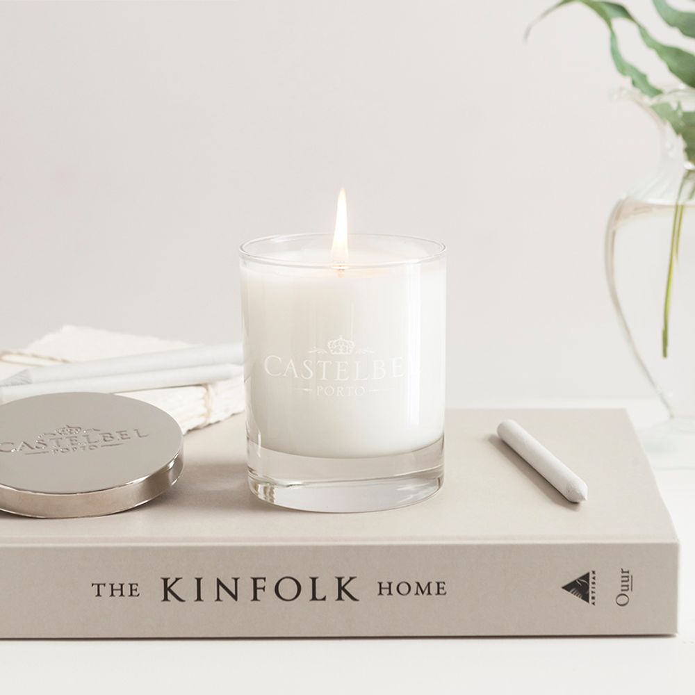 Candles - Castelbel White Jasmine Candle - CASTELBEL