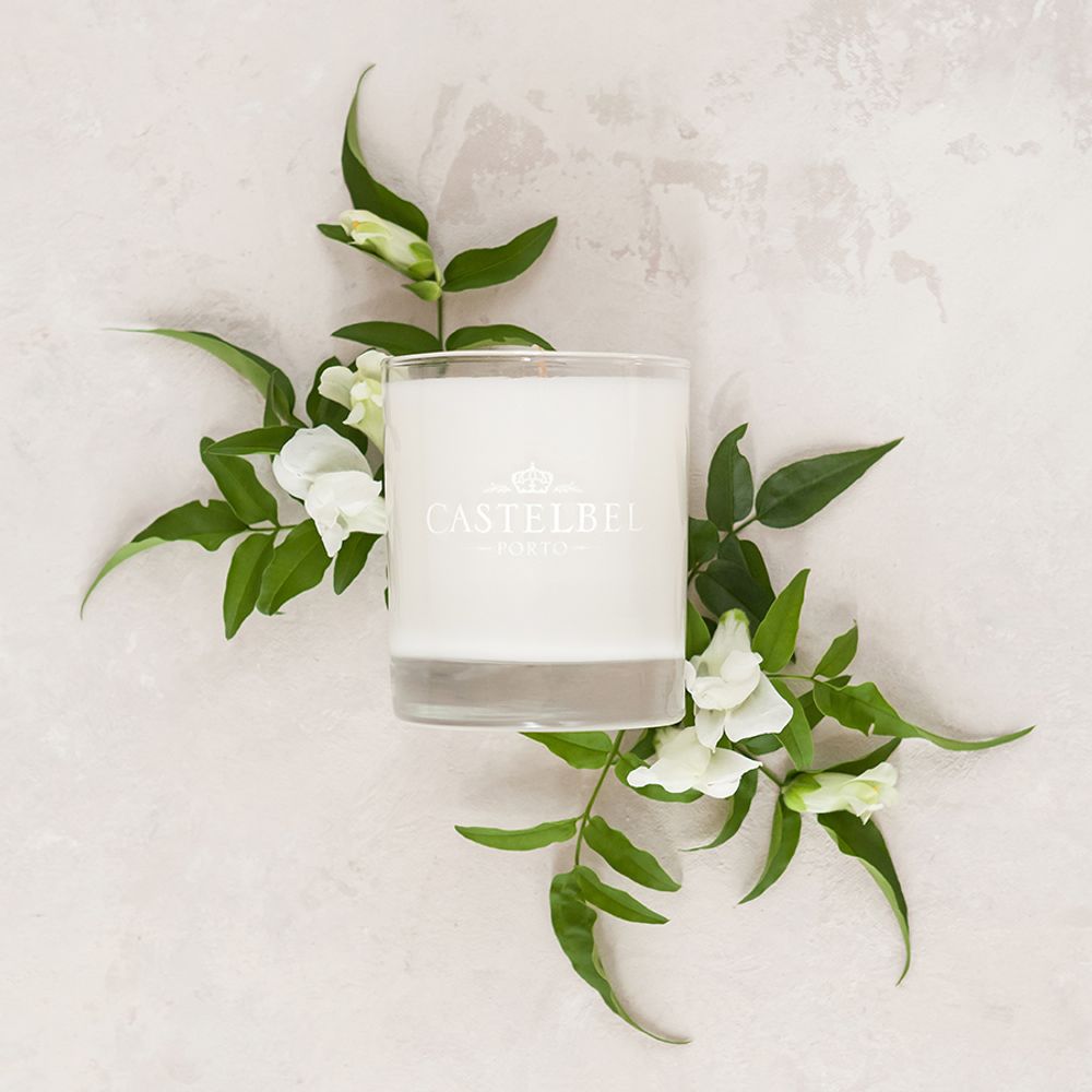 Candles - Castelbel White Jasmine Candle - CASTELBEL