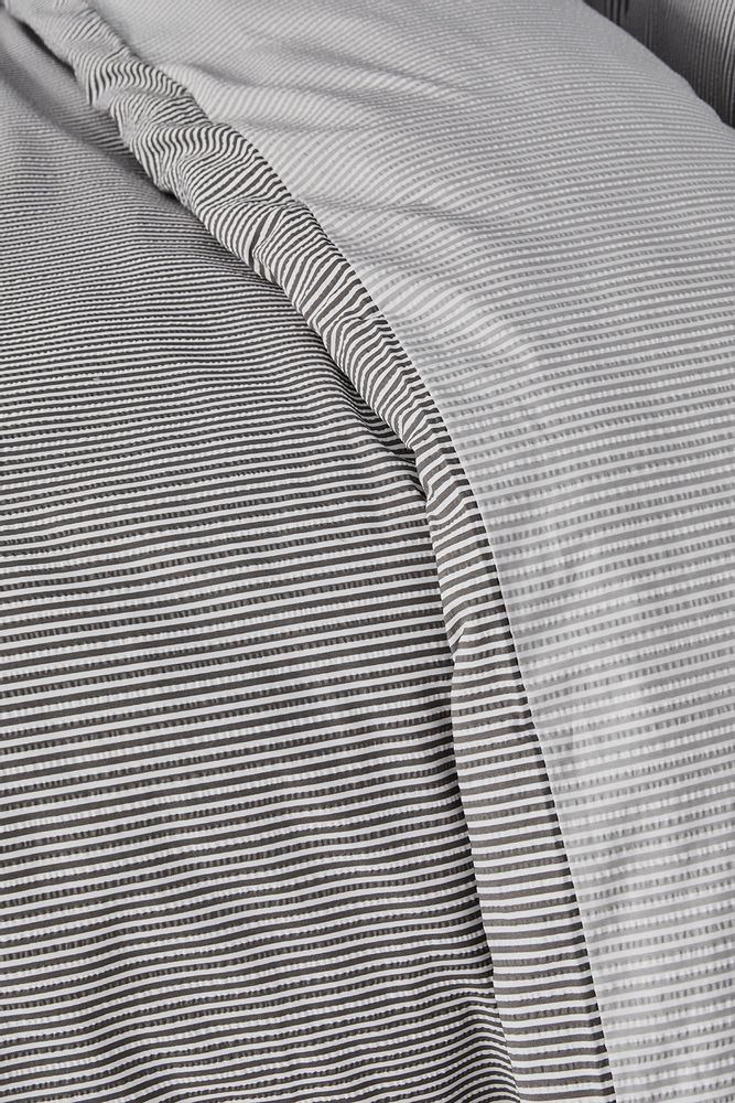 Linge de lit - Nautica Home Darya Parure de Lit En Percale Seersucker - NAUTICA