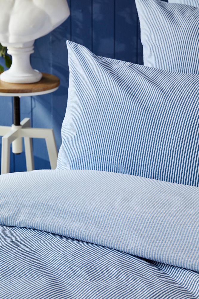 Linge de lit - Nautica Home Darya Parure de Lit En Percale Seersucker - NAUTICA
