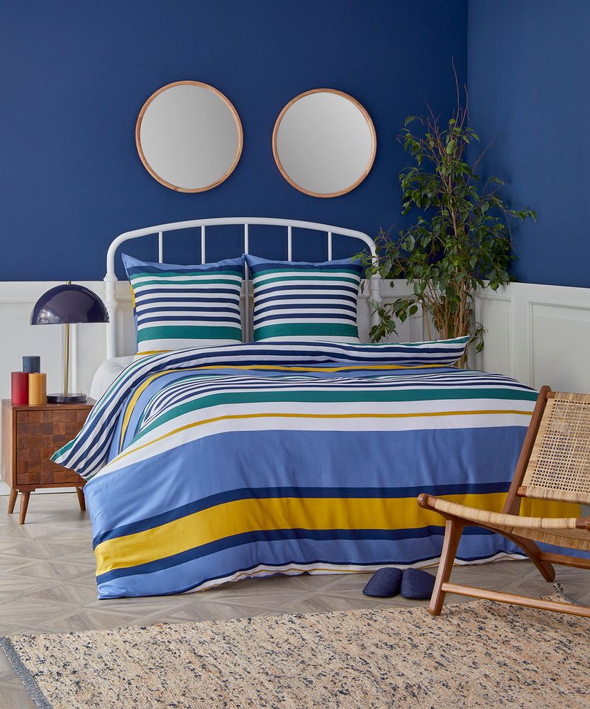Linge de lit - Nautica Home Dover Parure de lit satinée - NAUTICA