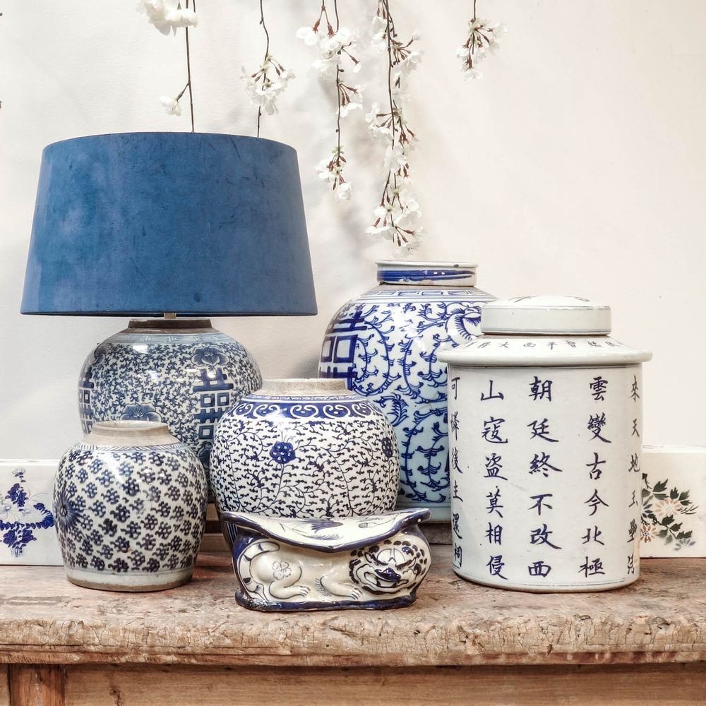 Pottery - Ancient Chinese ginger jars - THE SILK ROAD COLLECTION