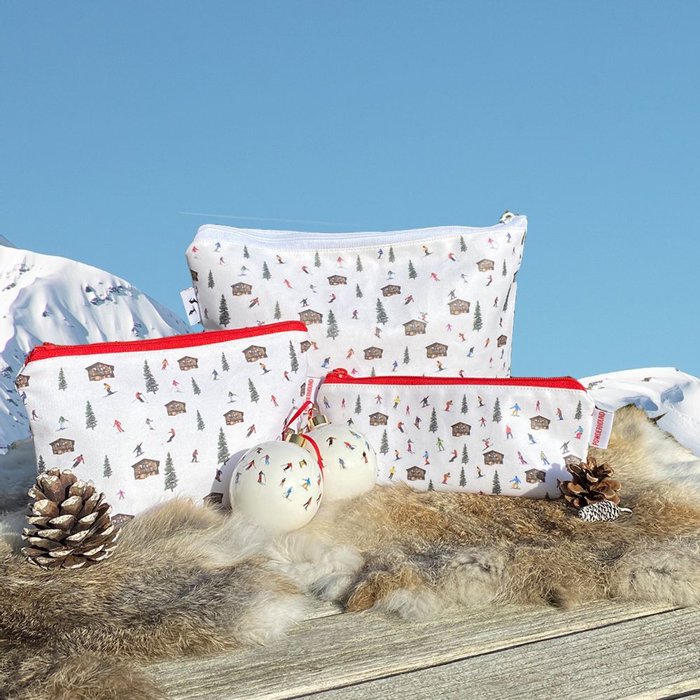 Sacs et cabas - Powderhound Skier Sac de toilette en toile cirée - POWDERHOUND
