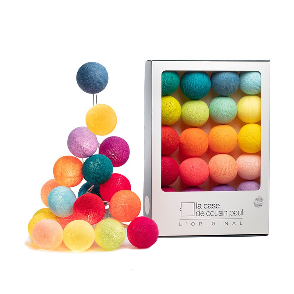 Objets personnalisables - Guirlande lumineuse l'Original en coffret ou à composer soi-même - LA CASE DE COUSIN PAUL
