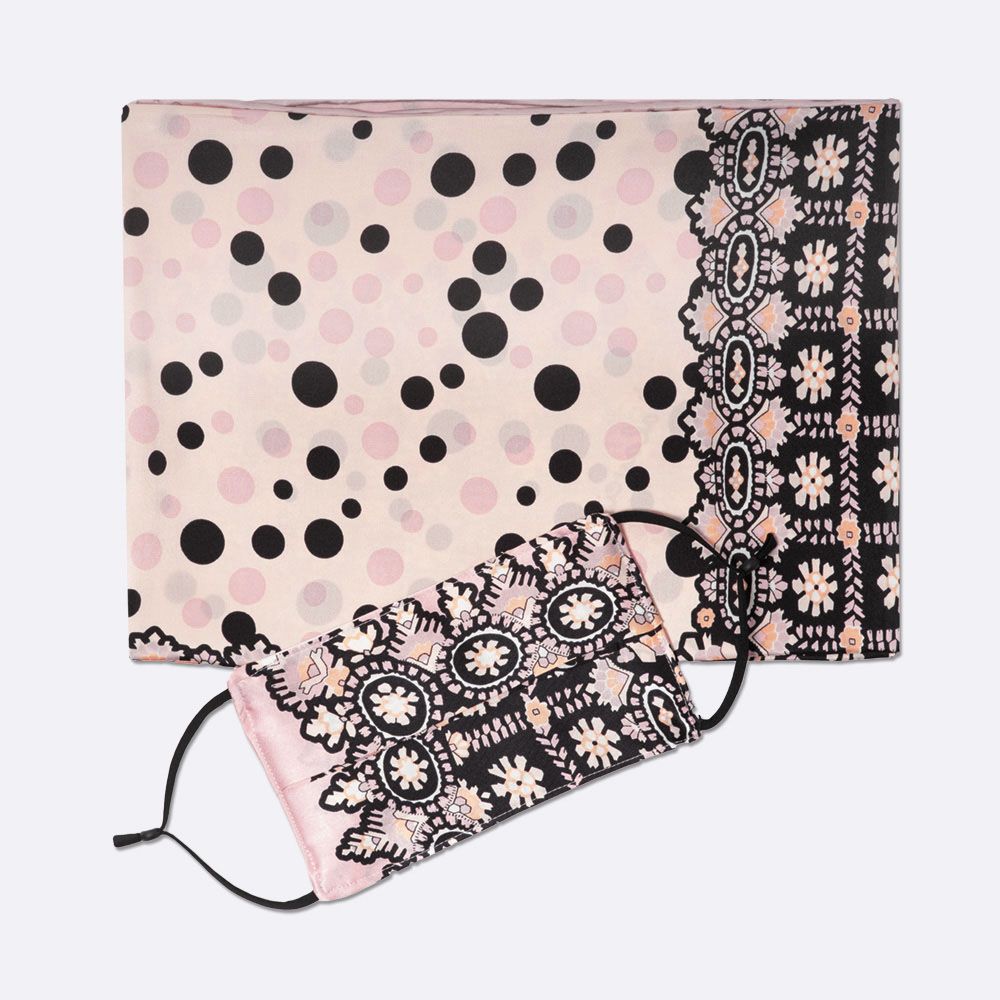 Scarves - SILK FACE MASK - MADE IN FRANCE - PETRUSSE PARIS