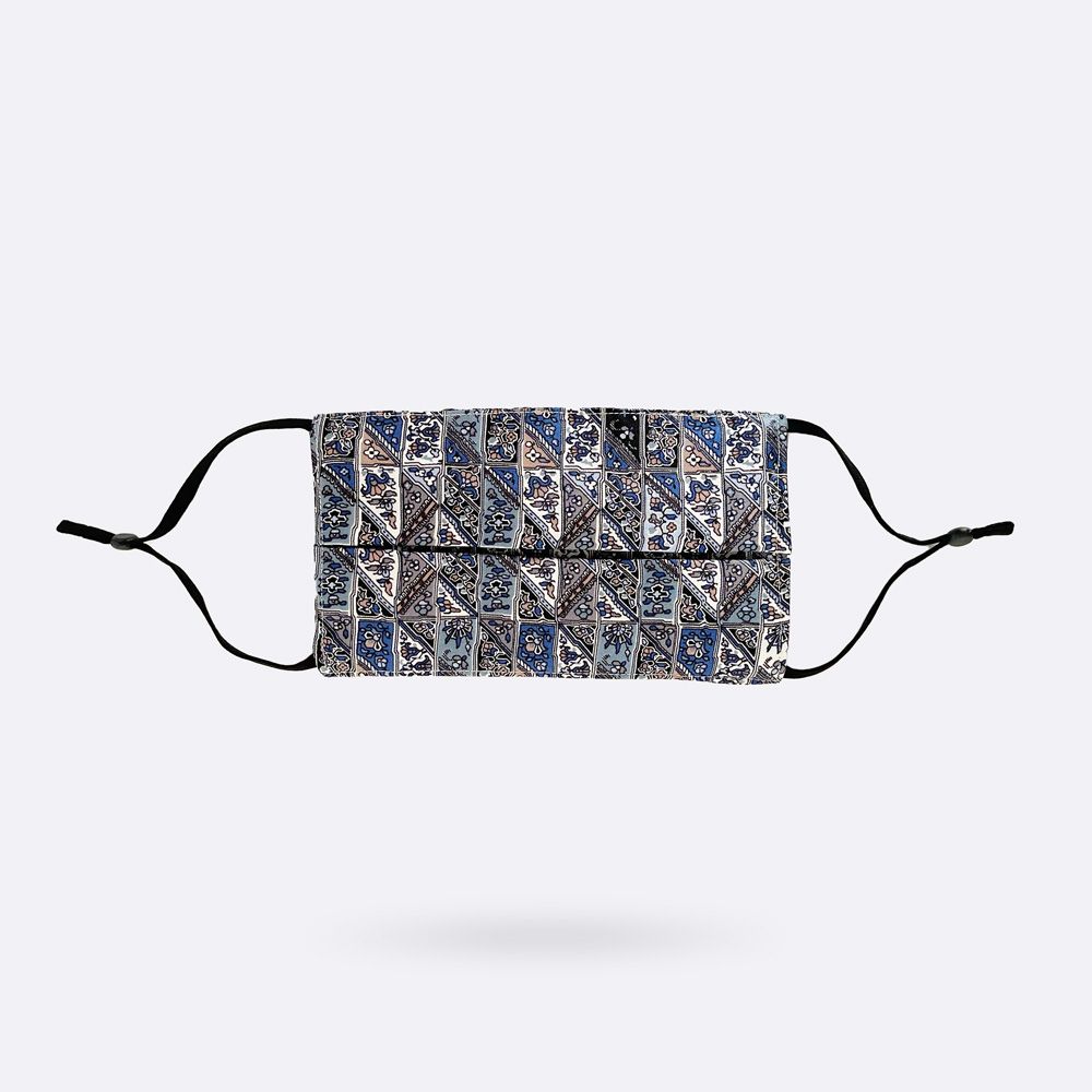 Scarves - SILK FACE MASK - MADE IN FRANCE - PETRUSSE PARIS