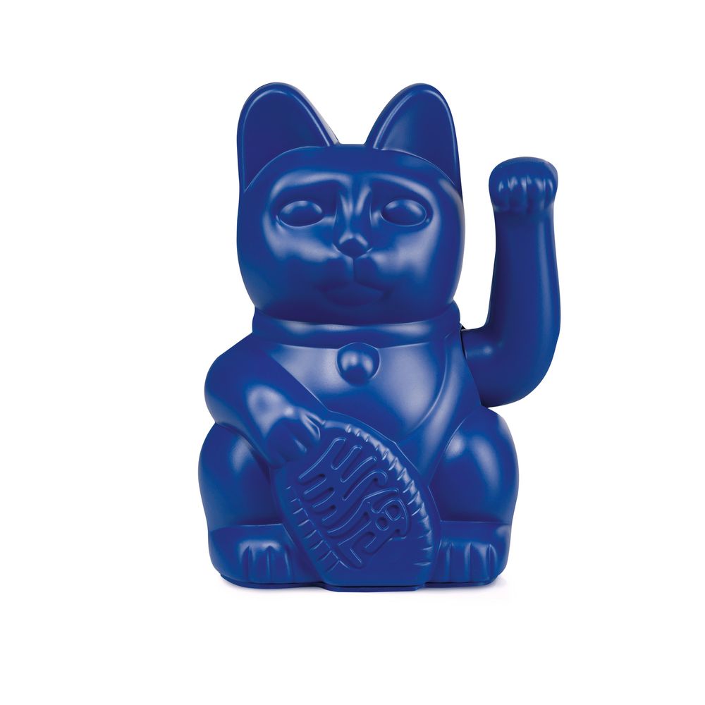 Decorative objects - Maneki Neko / Lucky Cat / Dark Blue  - DONKEY PRODUCTS