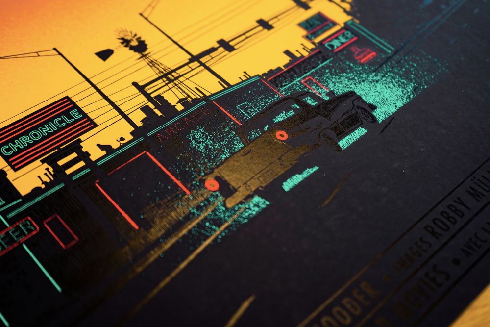 Affiches - AFFICHE PARIS, TEXAS - SUNRISE - PLAKAT - DESIGNING MOVIE POSTERS -
