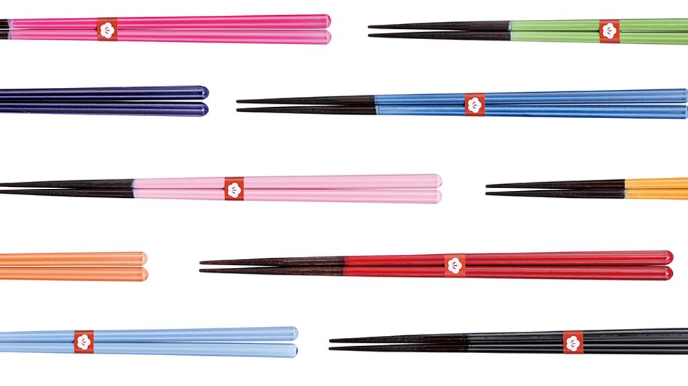 Gifts - Pottery inspired clear color chopsticks - HASHIFUKU