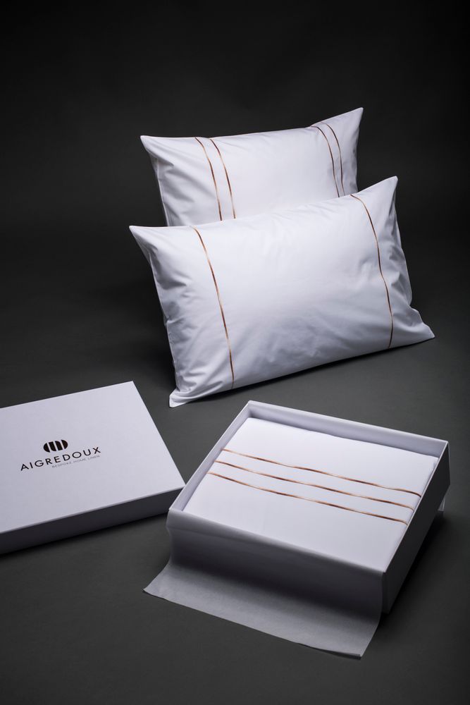 Bed linens - Bwindi pillowcase - AIGREDOUX