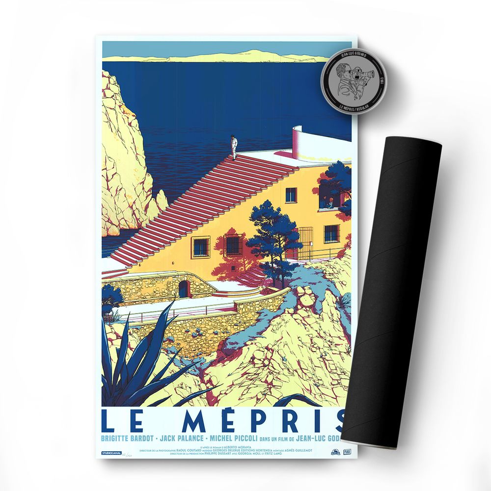 Affiches - AFFICHE LE MÉPRIS - REGULAR - PLAKAT - DESIGNING MOVIE POSTERS -