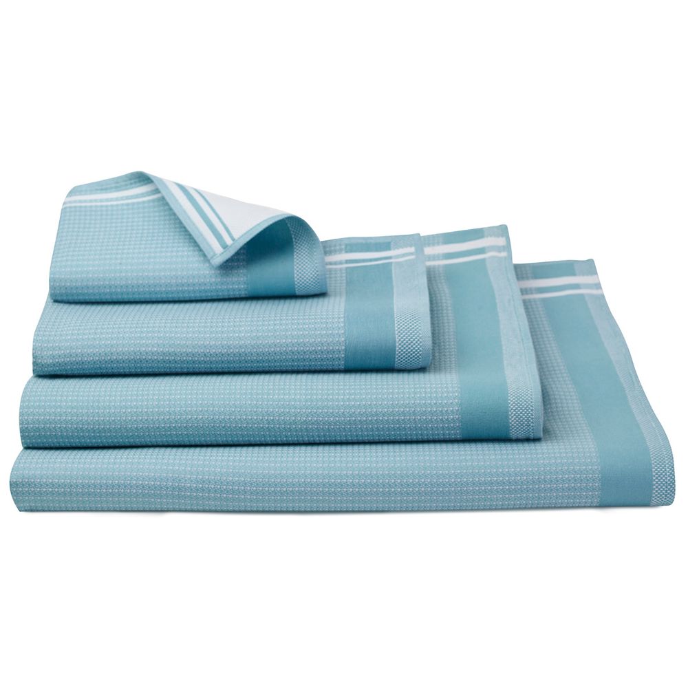 Bath towels - Duetto Collection - LE JACQUARD FRANCAIS
