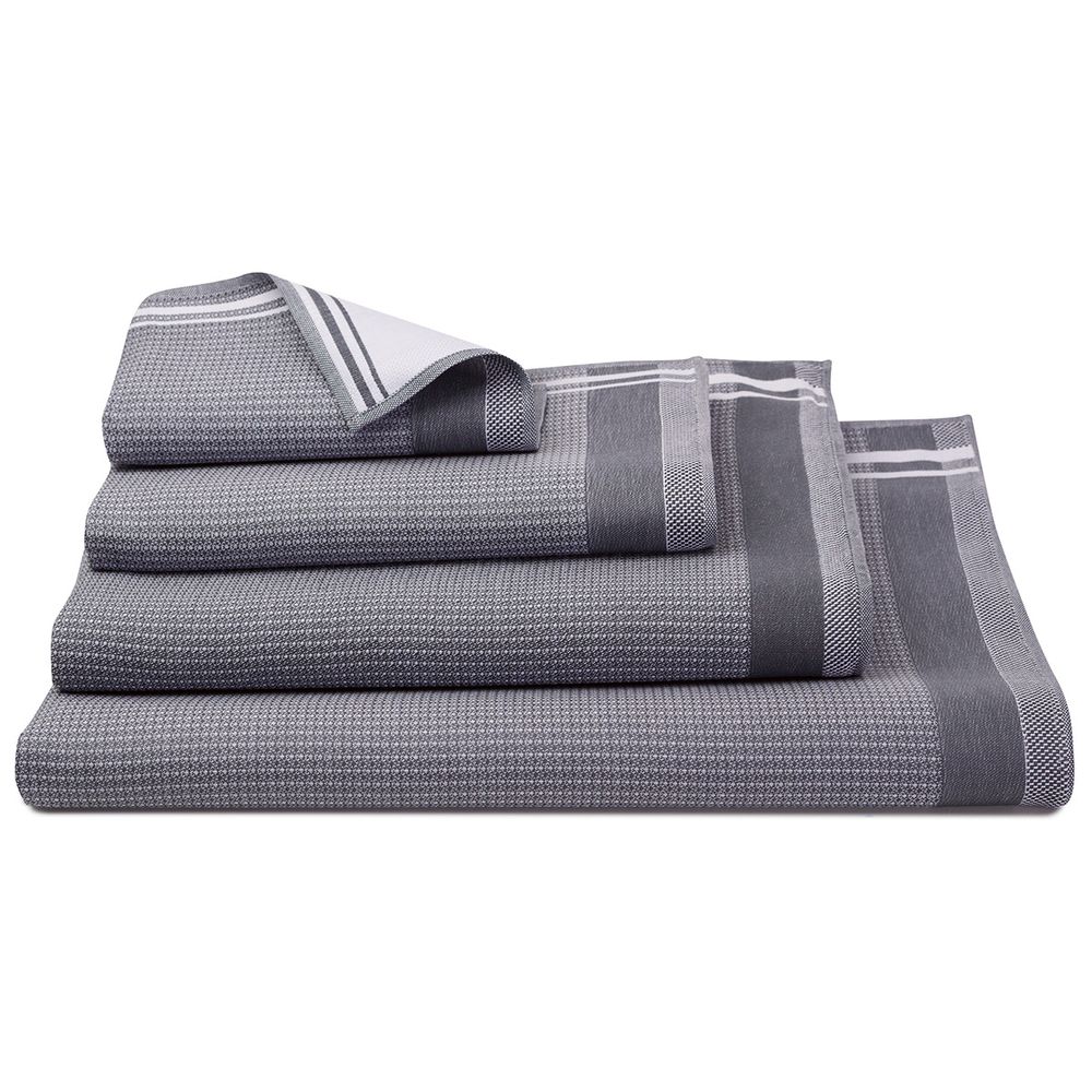 Bath towels - Duetto Collection - LE JACQUARD FRANCAIS