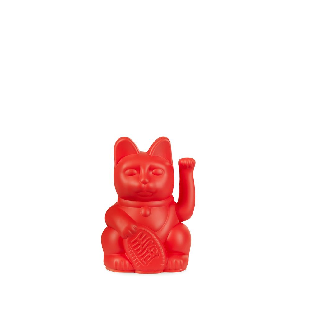 Decorative objects - Maneki Neko / Lucky Cat Mini / Red - DONKEY PRODUCTS