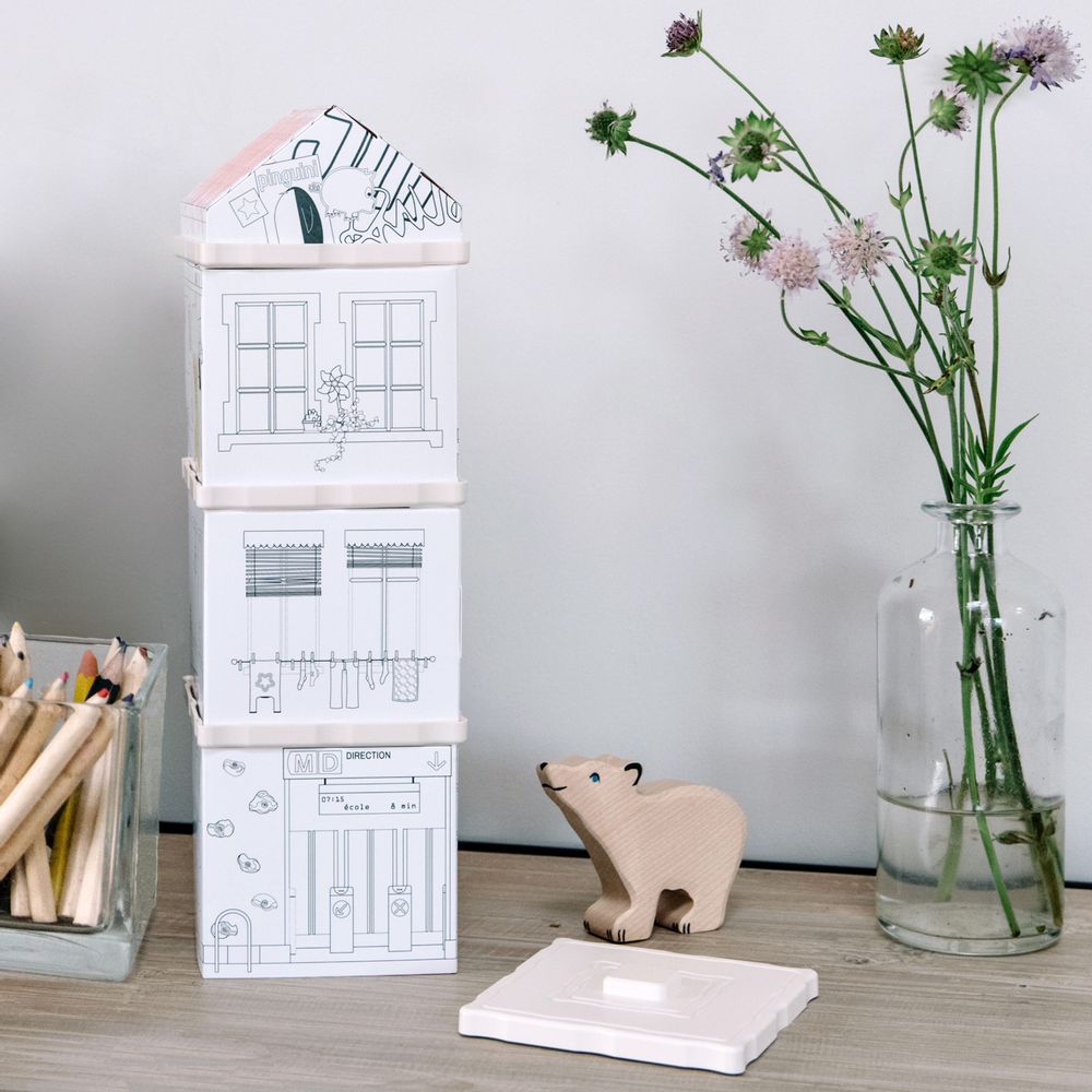 Children's arts and crafts - Child toy COLOR QUAI DU LIONCEAU - FABULABOX