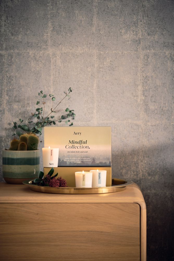 Cadeaux - Bougie de soja et diffuseur Serene - AERY LIVING