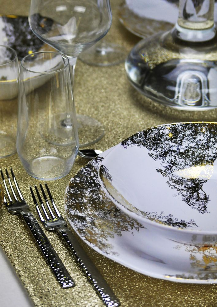 Formal plates - Cleopatra | Hand Paint | Made in Italy - ARCUCCI CERAMICS
