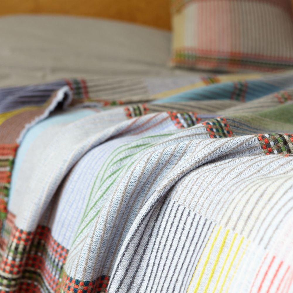 Decorative objects - Pinstripe Throw Wollstonecraft - WALLACE SEWELL