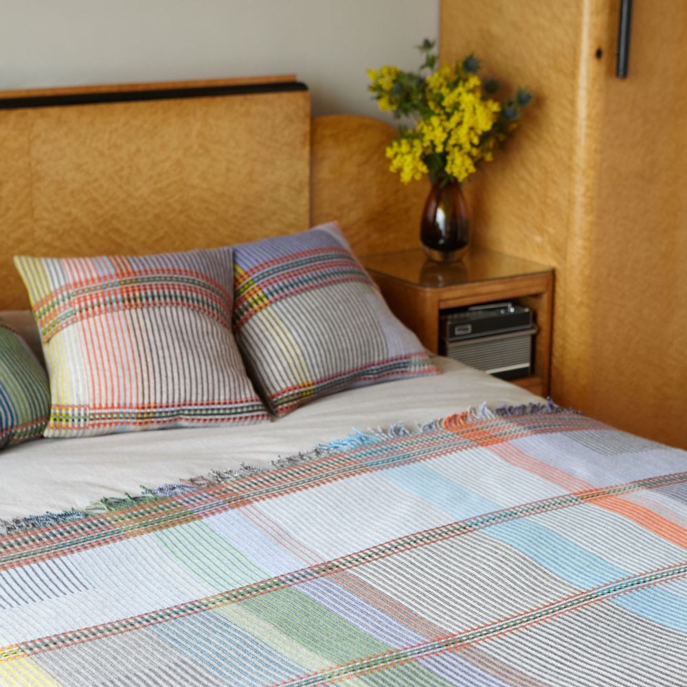 Decorative objects - Pinstripe Throw Wollstonecraft - WALLACE SEWELL