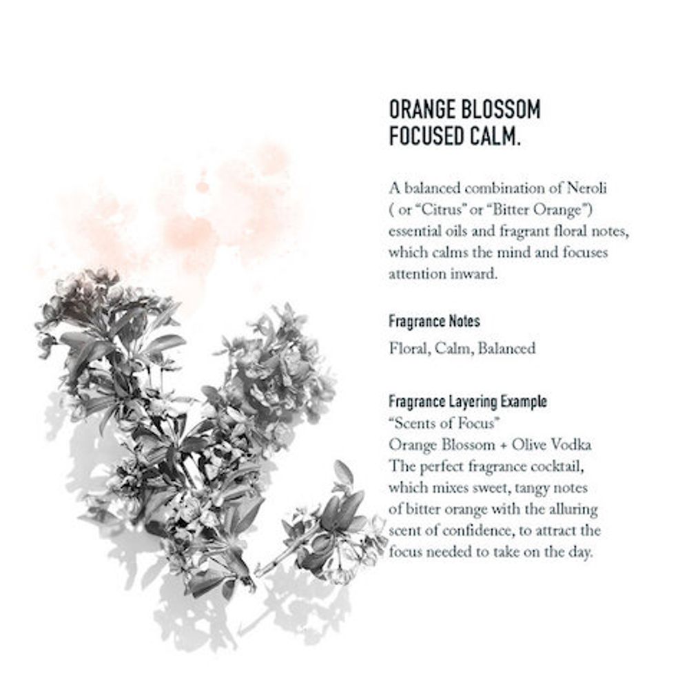 Fragrance for women & men - Orange Blossom - SHOLAYERED FRAGRANCE