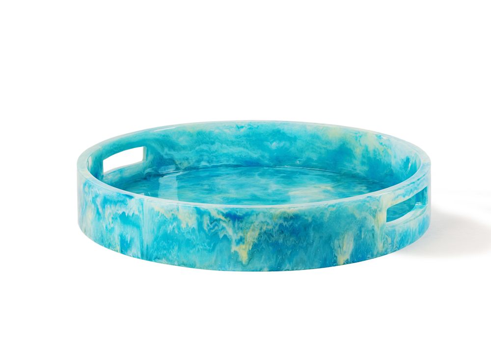 Kitchens furniture - Round resin tray - LILY JULIET