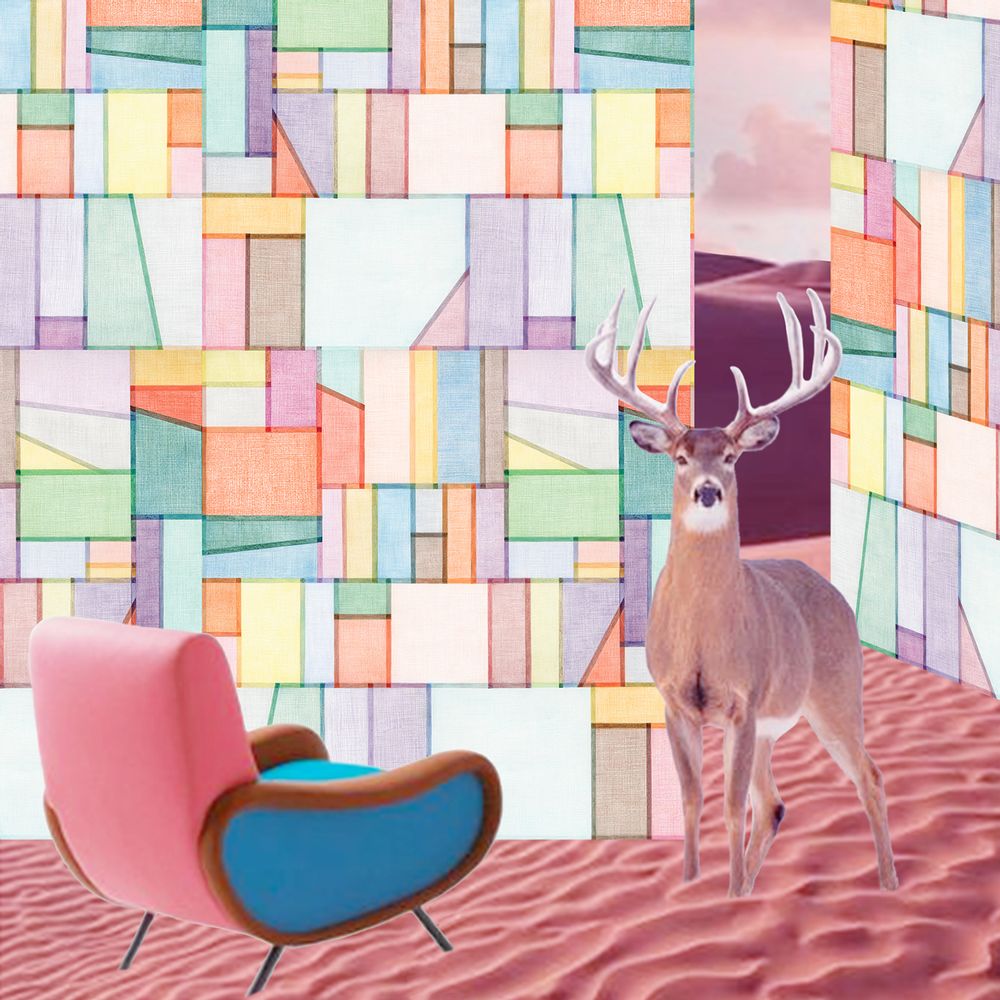 Homewear textile - Revêtement mural en organza - FRANCESCA COLOMBO