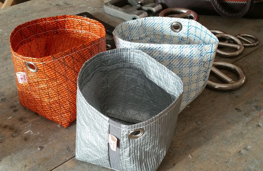 Baskets - Empty Pocket, Trash and Crate - LES TOILES DU LARGE