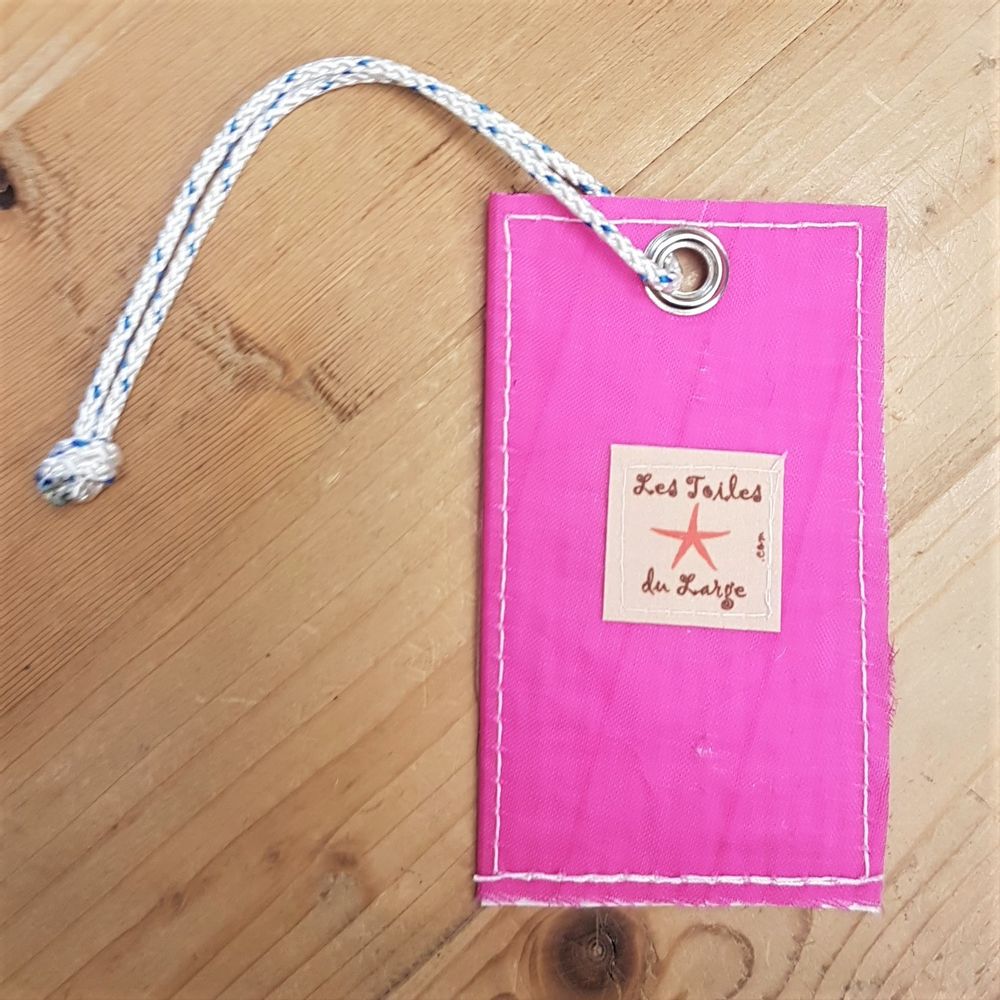 Petite maroquinerie - Etiquette bagage. - LES TOILES DU LARGE