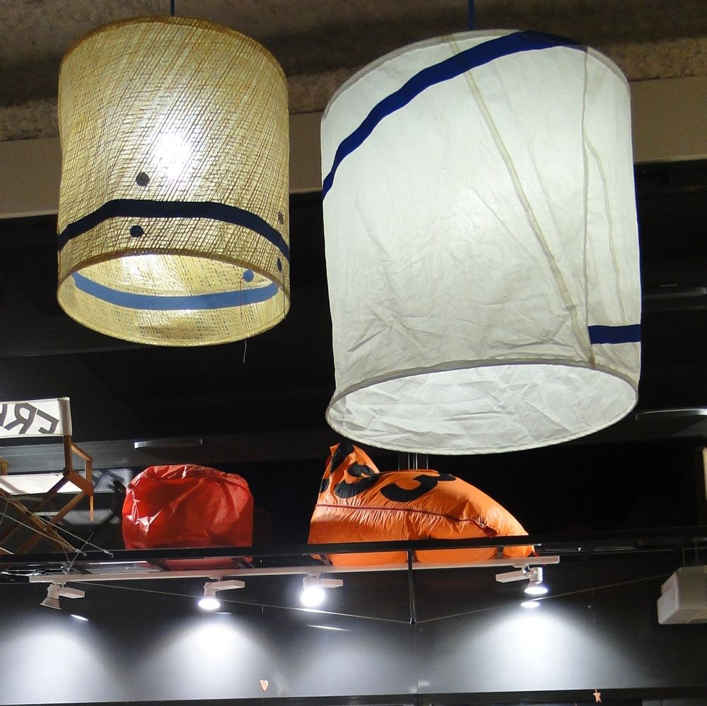 Outdoor decorative accessories - Luminaires: suspension, lamp or lampshade - LES TOILES DU LARGE