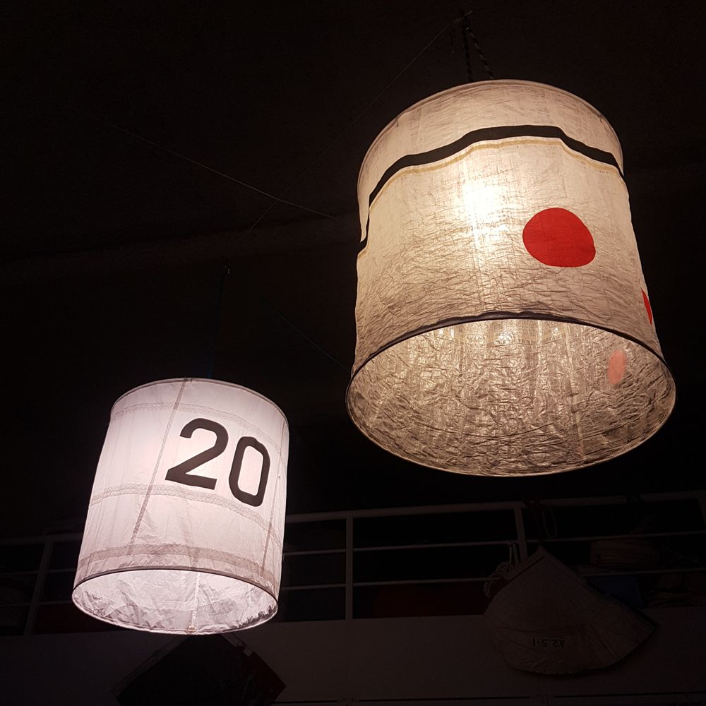 Outdoor decorative accessories - Luminaires: suspension, lamp or lampshade - LES TOILES DU LARGE