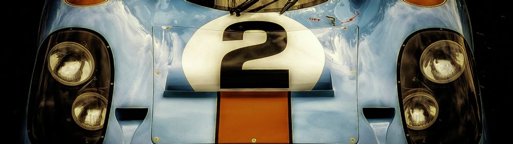 Art photos - Panoramic photo hood Porsche 917 - SAILS & RODS