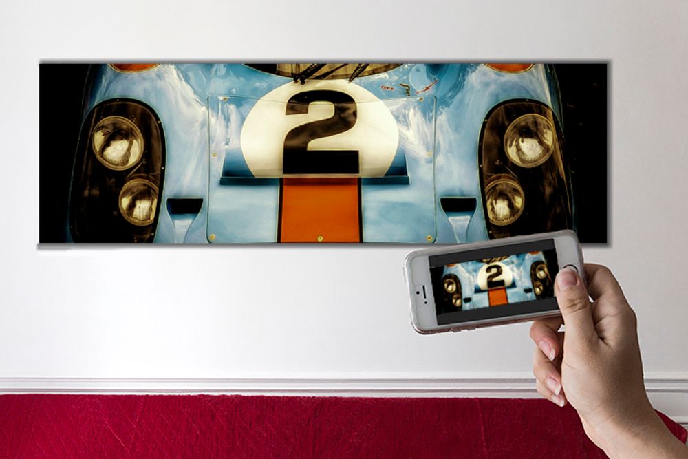 Art photos - Panoramic photo hood Porsche 917 - SAILS & RODS