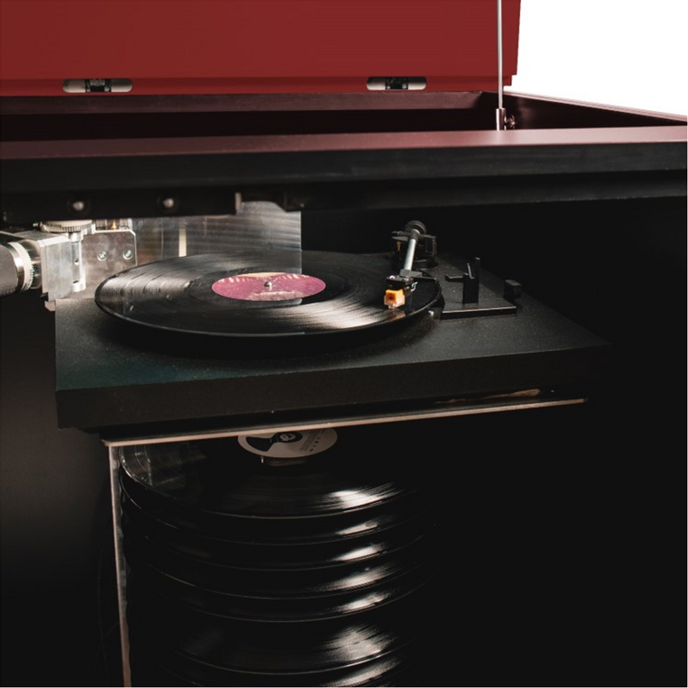 Speakers and radios - Orpheus Jukebox | Mimosa Series | Red - JUKEBOX ORPHÉAU