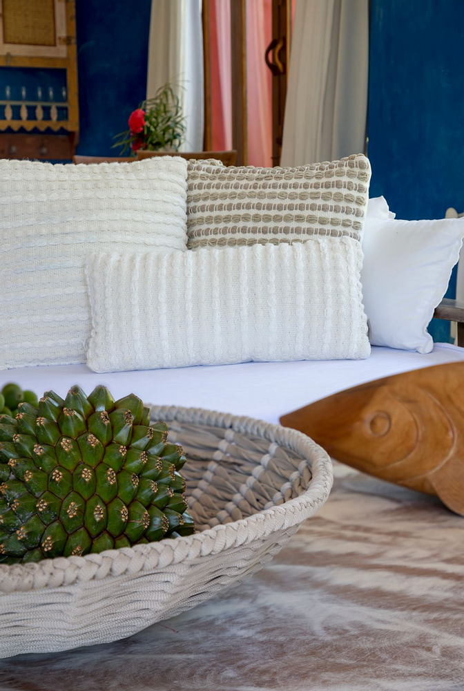 Coussins textile - Coussin The Soft Indoors Living Tricot Collection - ELISA ATHENIENSE HOME