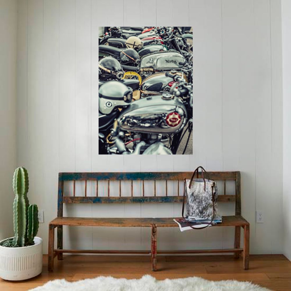 Art photos - Picture of vintage Goodwood motorcycles - SAILS & RODS