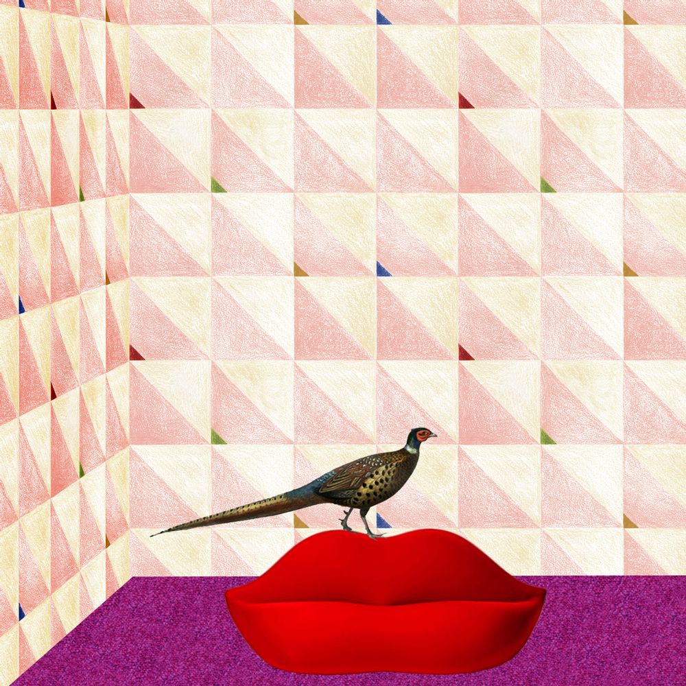 Chambres d'hôtels - CREAM & STRAWBERRY _ Revêtement mural - FRANCESCA COLOMBO