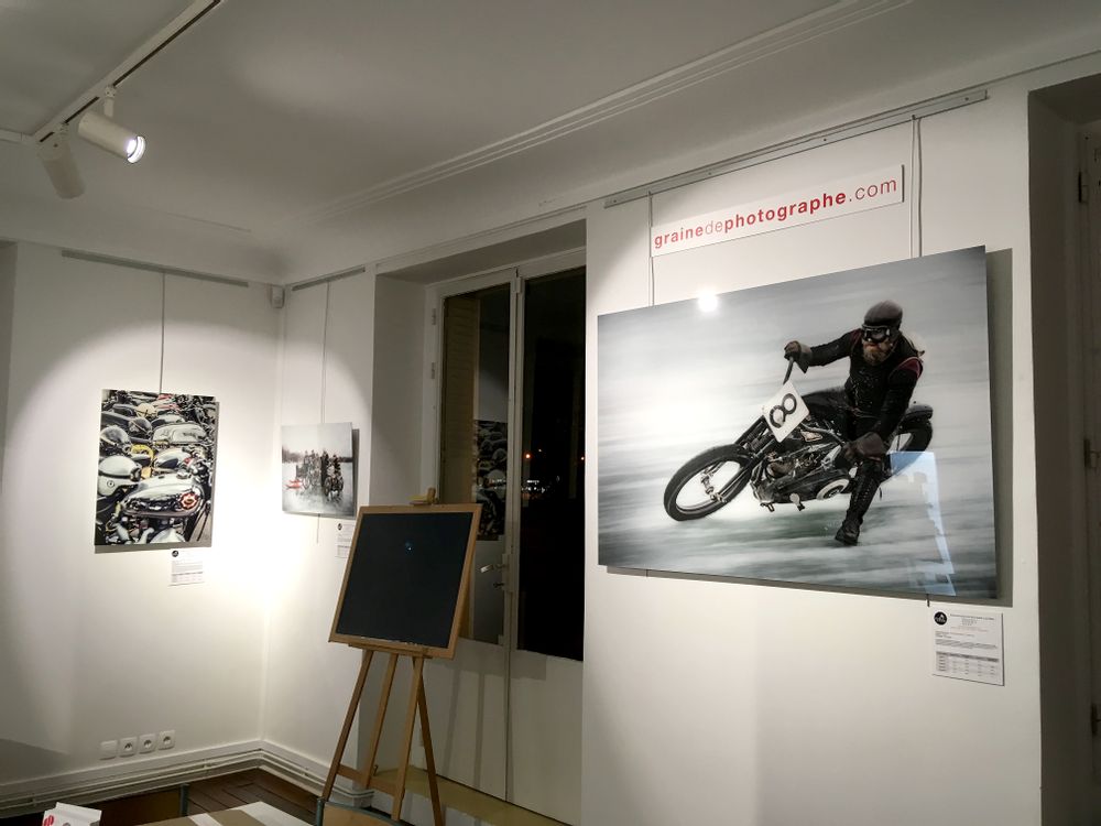 Photos d'art - Photo vintage Harley - SAILS & RODS